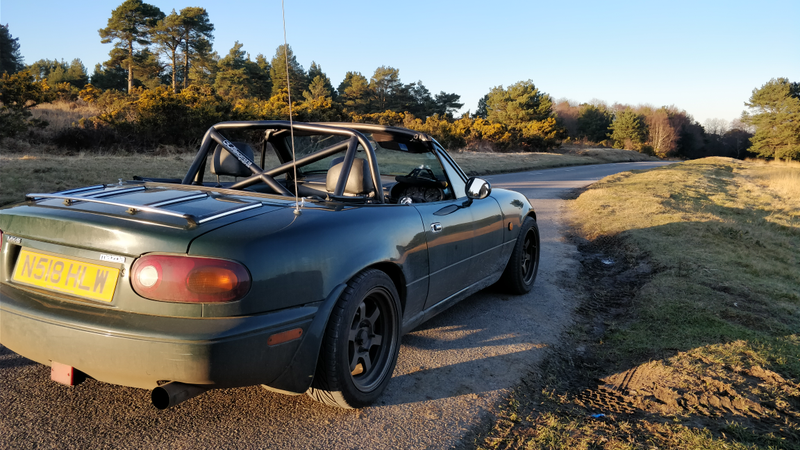Illustration for article titled Took the X1/9 for a countryside blast with my mate's turbo 5